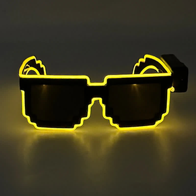 Creative Mosaic LED Wireless Party Mode Glasses