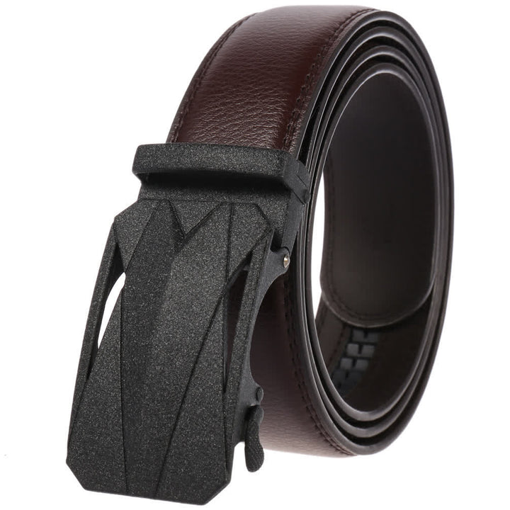 Men's Formal Daily Outdoor Automatic Buckle Leather Belt