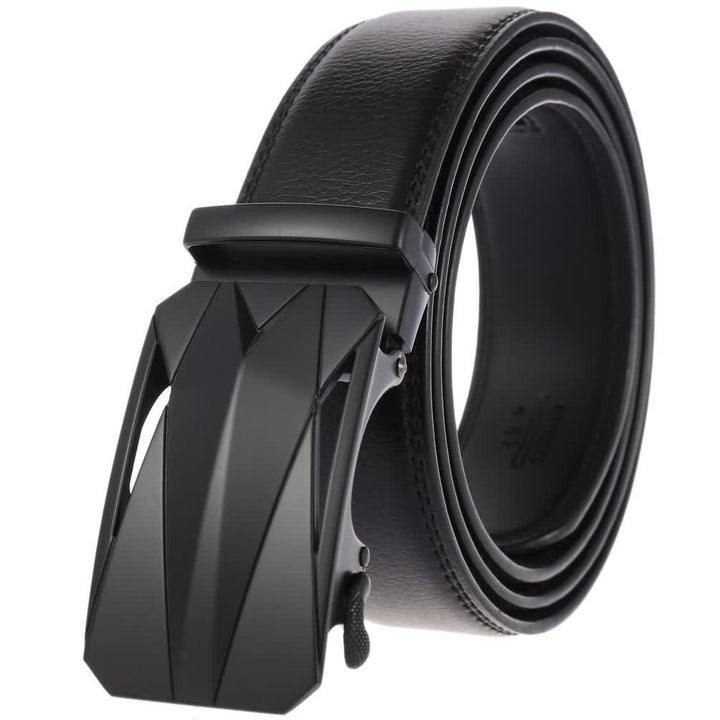 Men's Formal Daily Outdoor Automatic Buckle Leather Belt