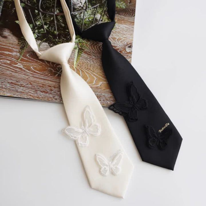 Men's Pre-Tied Leisure Style Butterfly Small Necktie