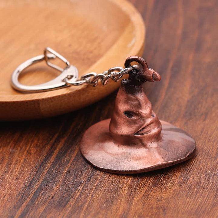 Magical Witch Hat Pendant Keychain