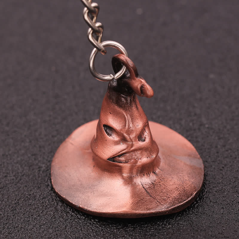 Magical Witch Hat Pendant Keychain - image 1