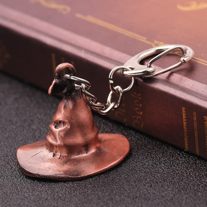 Magical Witch Hat Pendant Keychain - Witch Hat - image 0