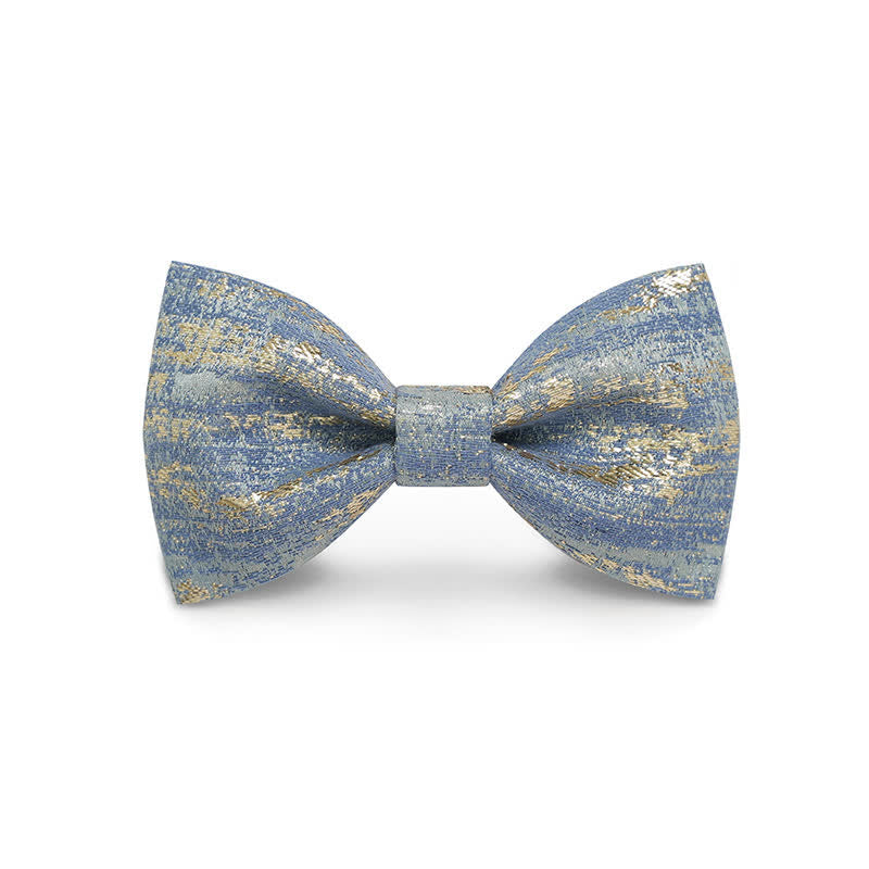 Men's Gold Glitter Tuxedo Classic Bow Tie