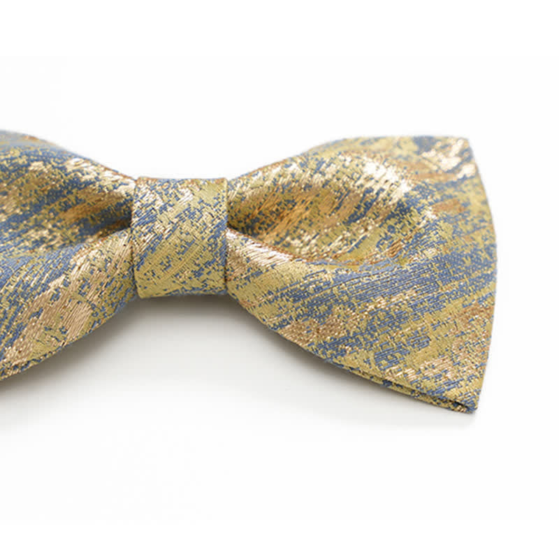 Men's Gold Glitter Tuxedo Classic Bow Tie