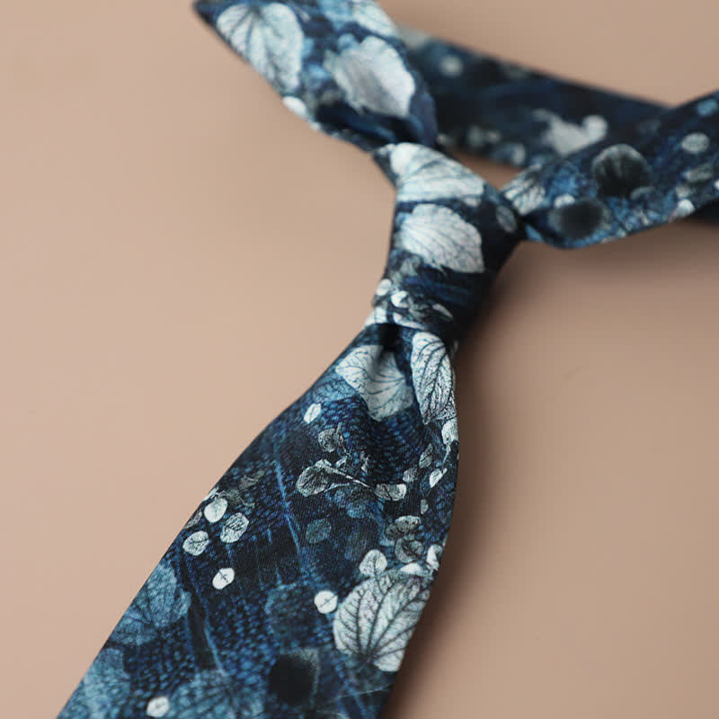 Men's Retro Elegant Neckwear Floral Pattern Necktie - Style #13 - image 17