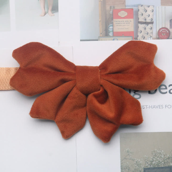 Men's Retro Velvet Unique Butterfly Knot Bow Tie