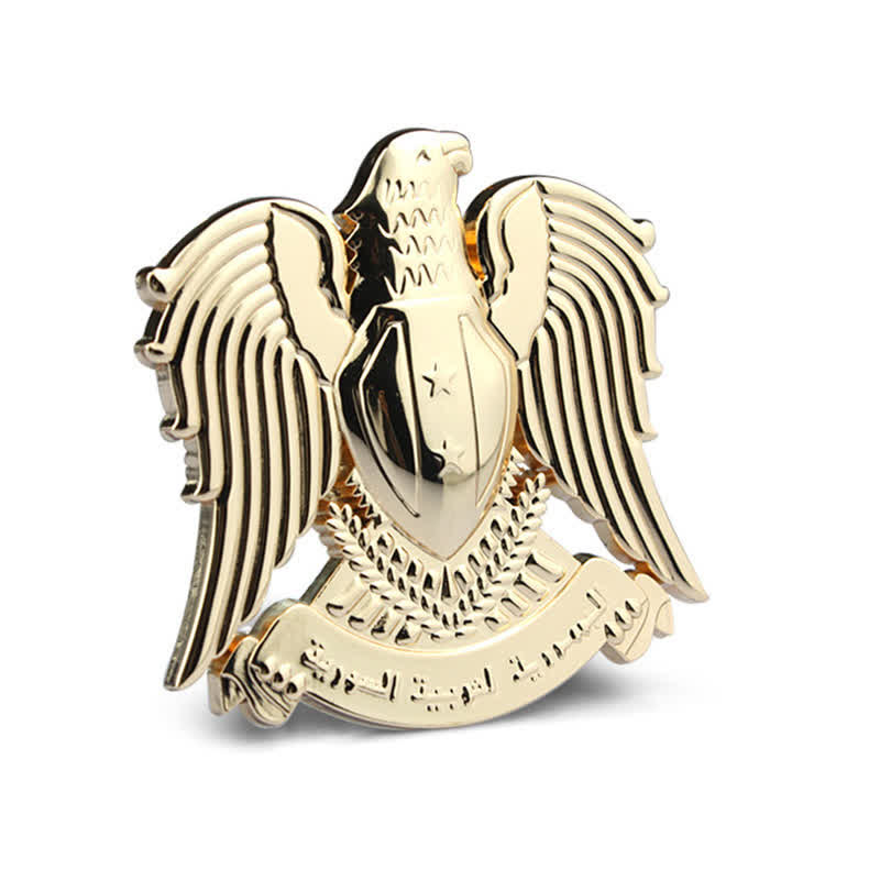 Eagle Totem Falcon Metal Sticker Car Badge