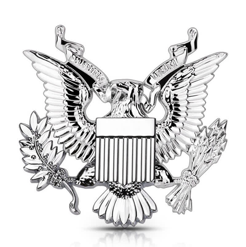 Force Winged Eagle Metal Sticker Car Badge