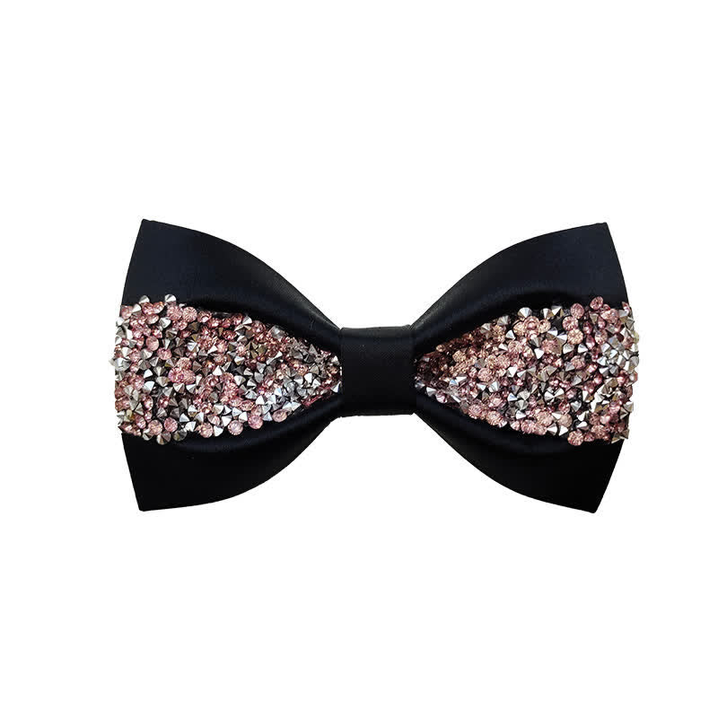 Men's Luxurious Rhinestone Gentleman Party Bow Tie