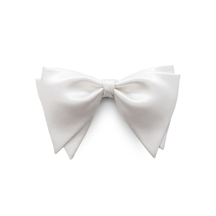 Men's Graceful Wedding Groom Oversized Pointed Bow Tie