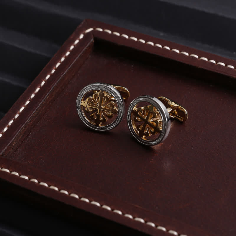 Men's Luxury Simple Gentleman Shirt Cufflinks