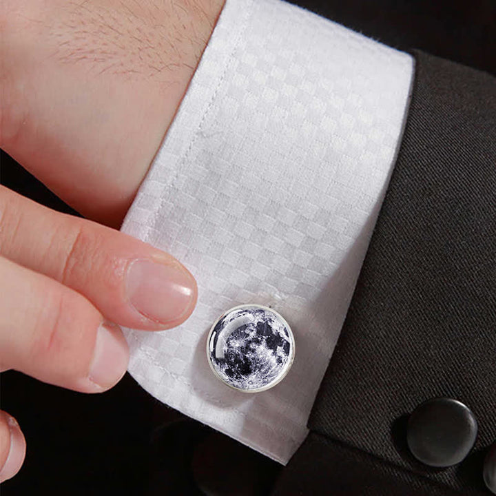 Men's Universe Solar System Planet Cufflinks - image 5