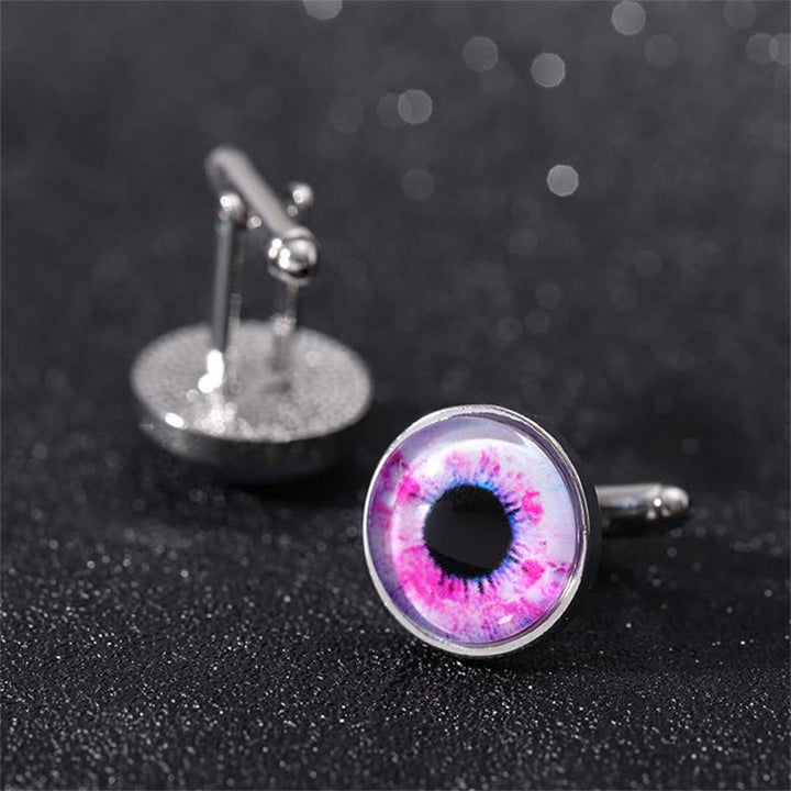 Men's Horrible Devil Eyeball Cufflinks