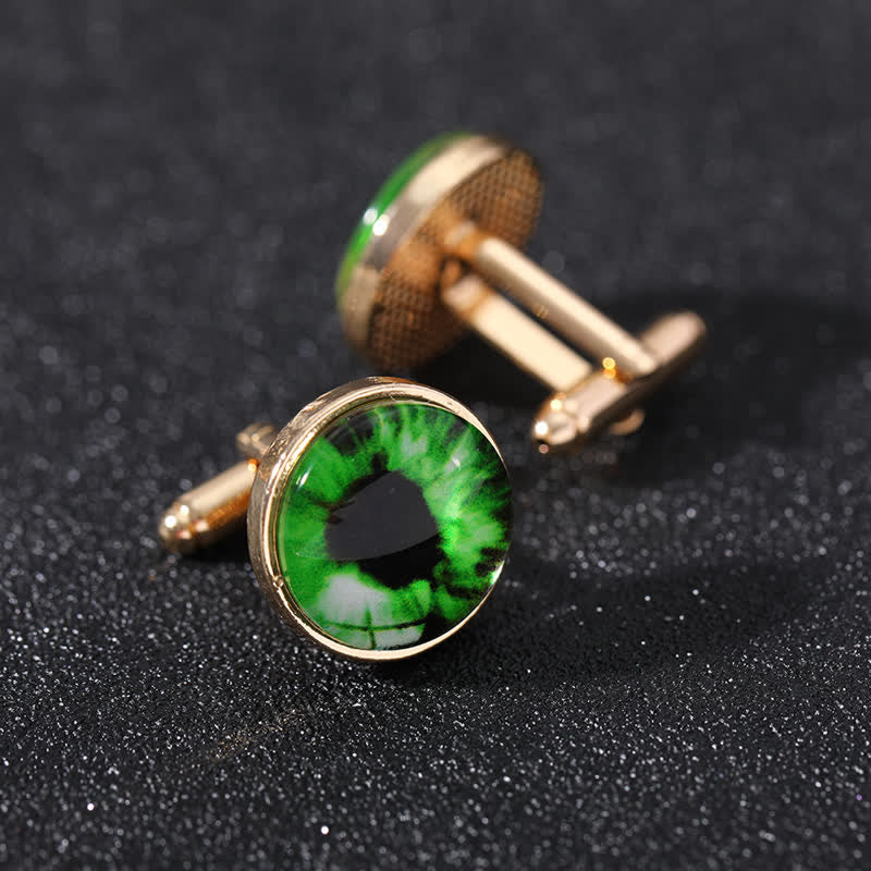 Men's Horrible Devil Eyeball Cufflinks - image 25