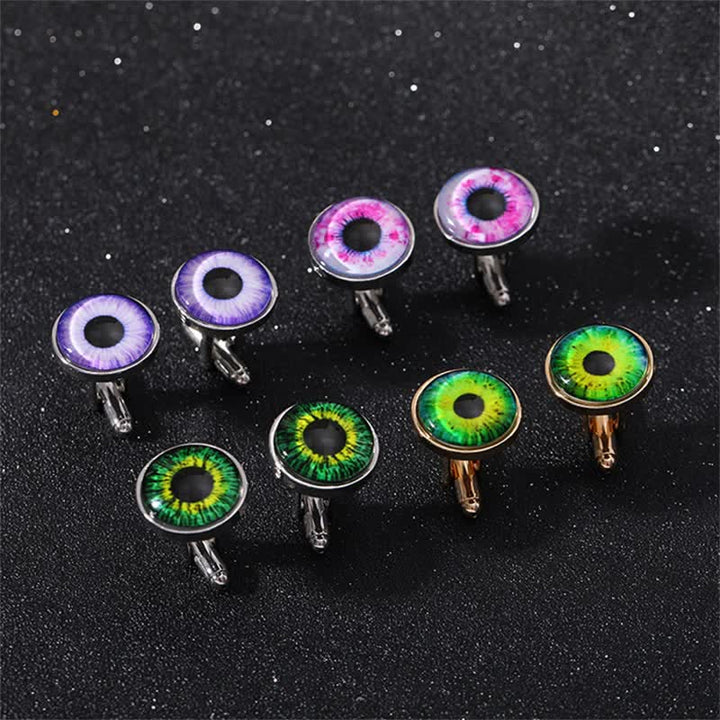 Men's Horrible Devil Eyeball Cufflinks