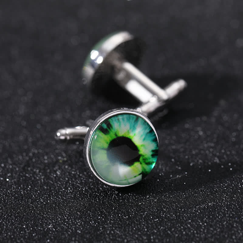 Men's Horrible Devil Eyeball Cufflinks - image 27