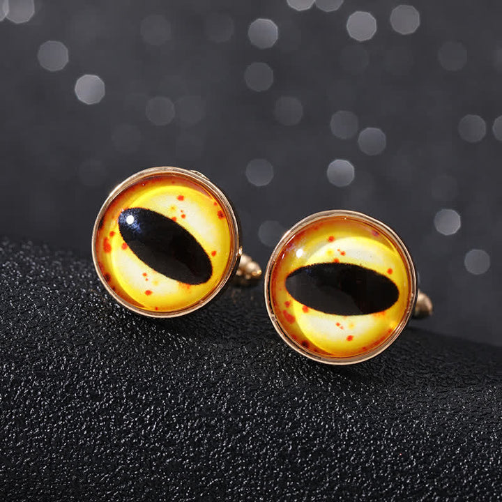 Men's Horrible Devil Eyeball Cufflinks - Style #2 - image 7