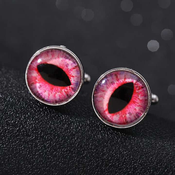 Men's Horrible Devil Eyeball Cufflinks