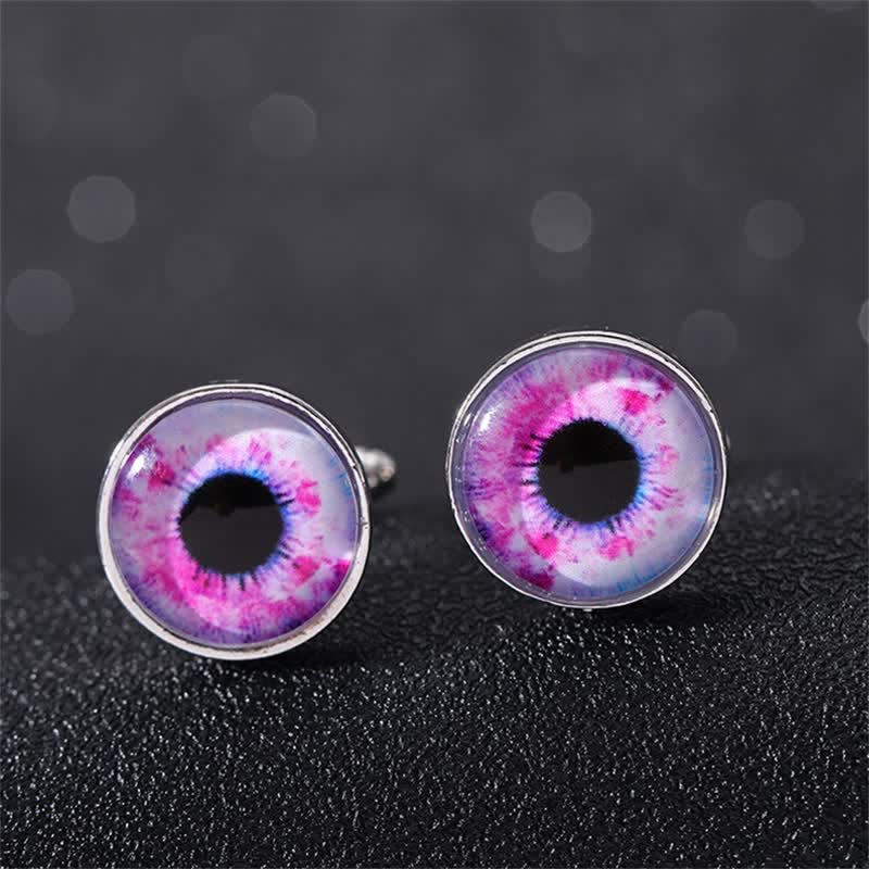 Men's Horrible Devil Eyeball Cufflinks - Style #9 - image 17