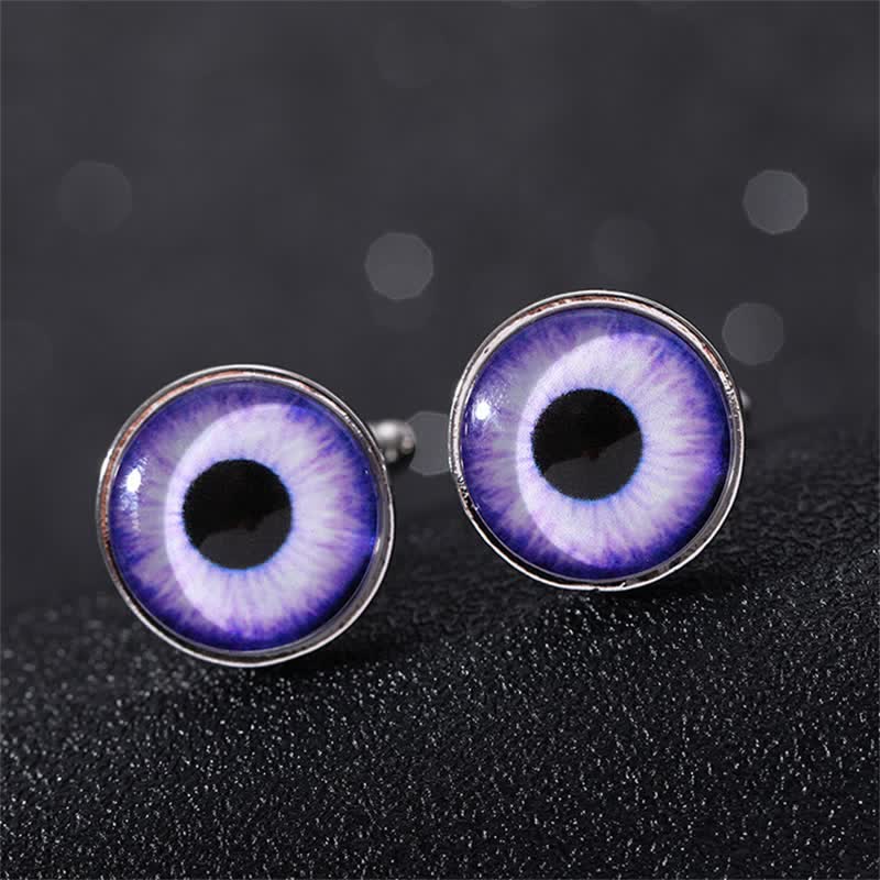 Men's Horrible Devil Eyeball Cufflinks - Style #10 - image 19