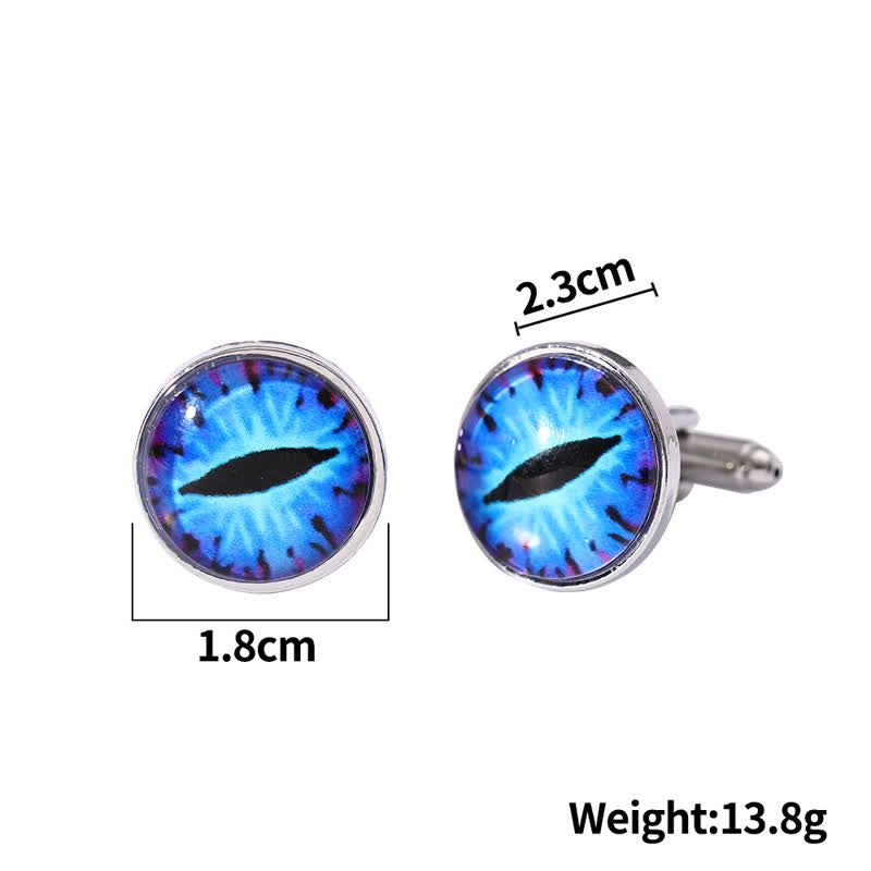 Men's Horrible Devil Eyeball Cufflinks