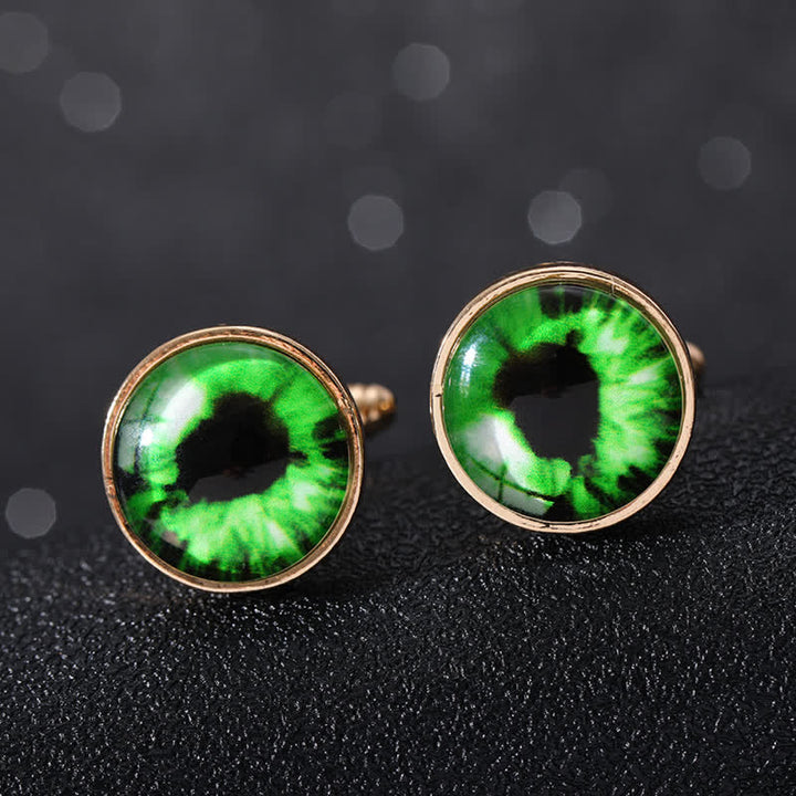 Men's Horrible Devil Eyeball Cufflinks