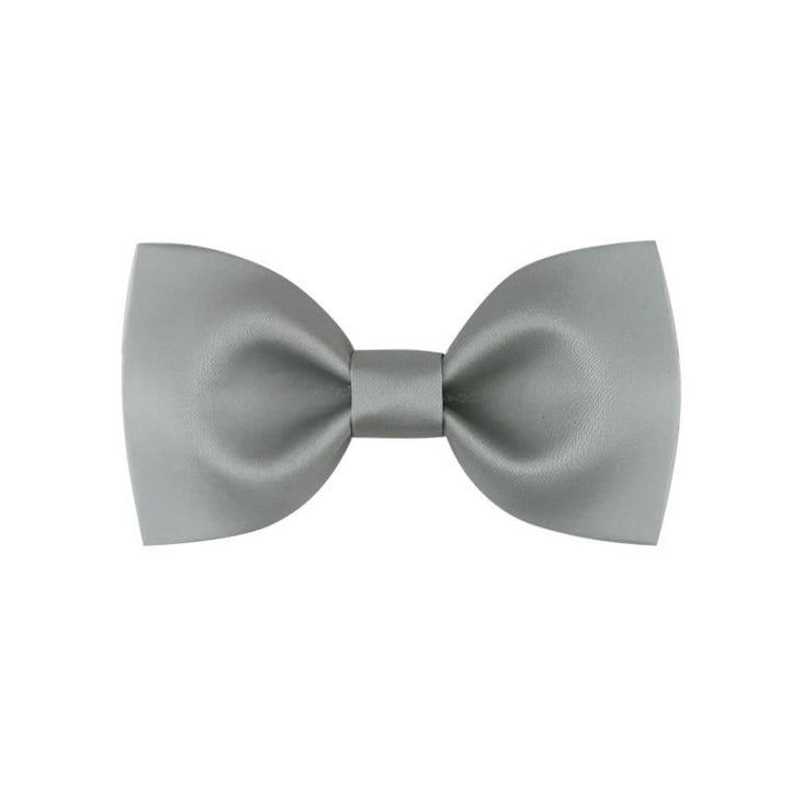 Men's Classic Simple Solid Color Wedding Bow Tie