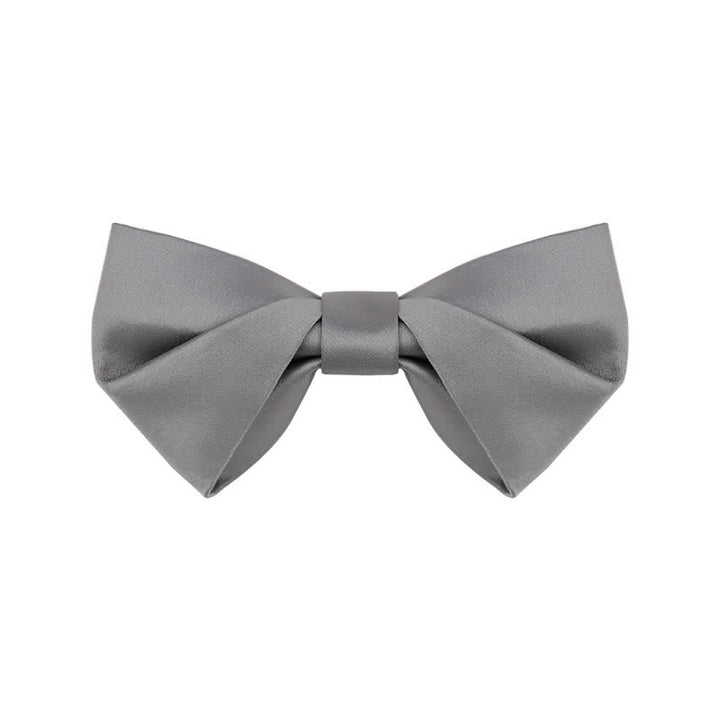 Men's Classic Simple Solid Color Wedding Bow Tie