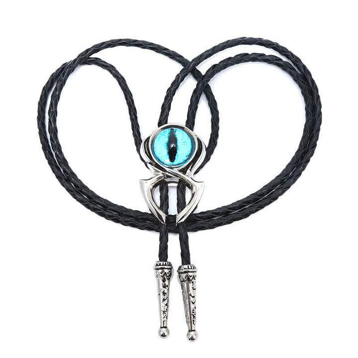 Unique Spider Shape Devil Eye Bolo Tie