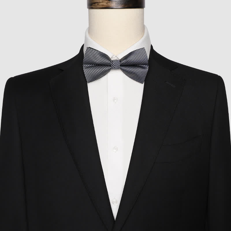 Men's Formal Subtle Twill Business Bow Tie