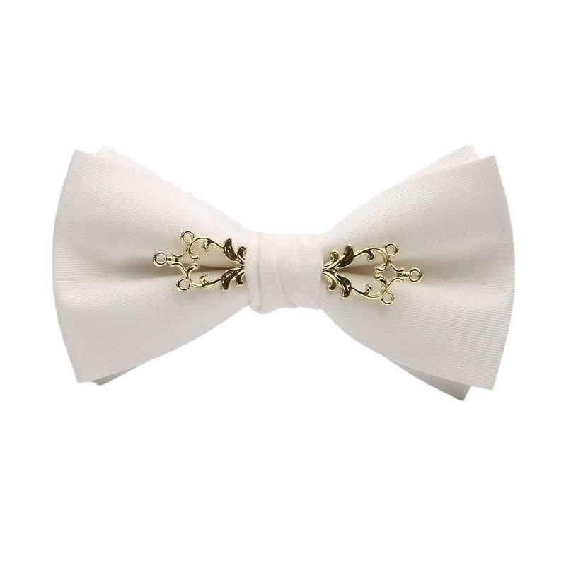 Men's Metallized Flower Festival Wedding Bow Tie