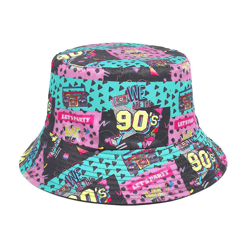 Unisex Nostalgic Back To The 90s Bucket Hat