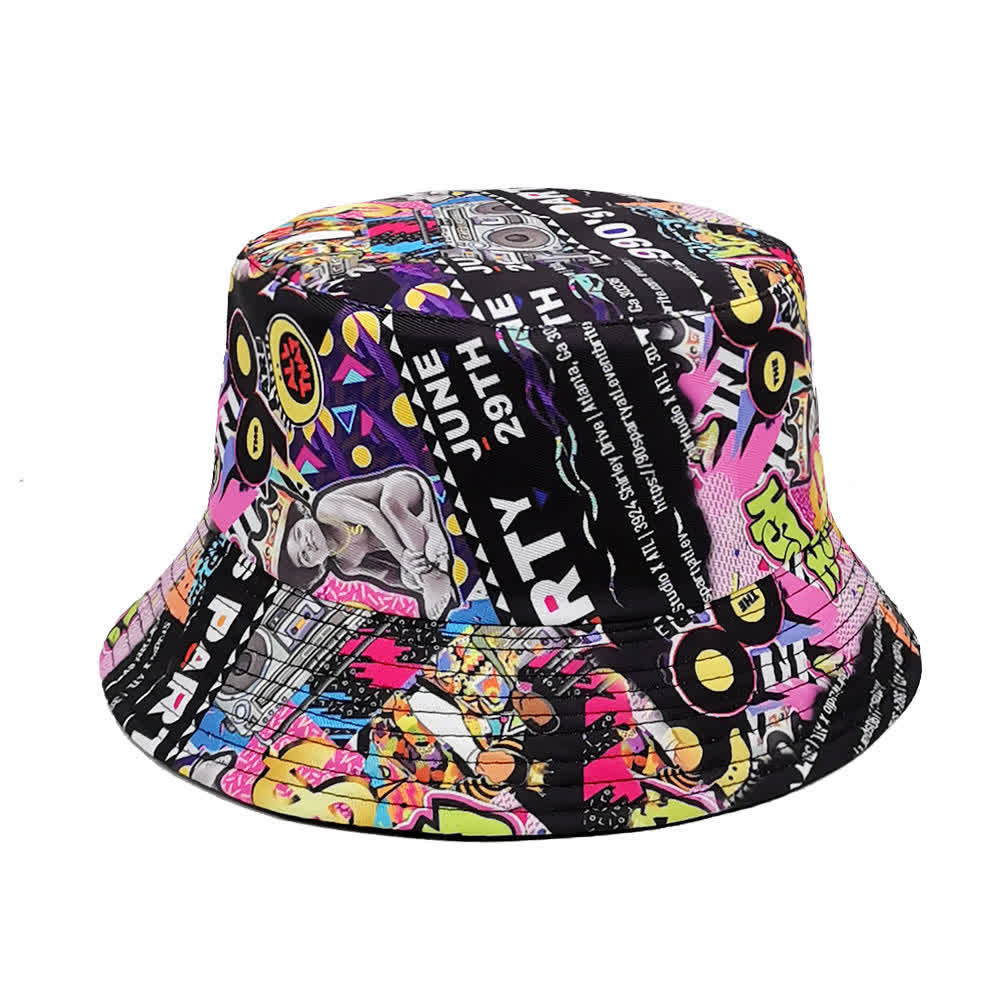 Unisex Nostalgic Back To The 90s Bucket Hat