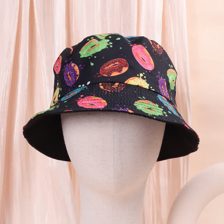 Unisex Creative Graffiti Printing Bucket Hat