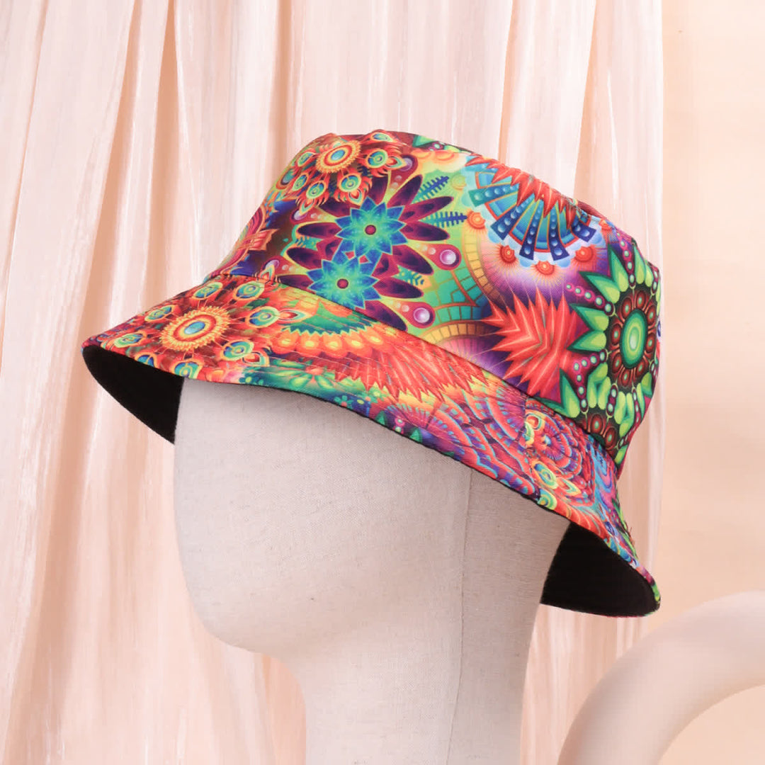 Unisex Creative Graffiti Printing Bucket Hat