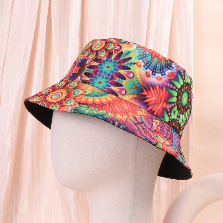 Unisex Creative Graffiti Printing Bucket Hat