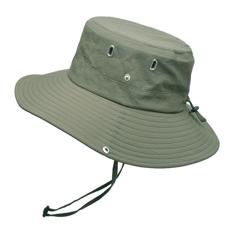 Men's Sunshade Big Brim Mountaineering Bucket Hat