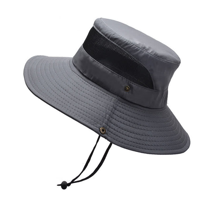 Men's Summer Sun Block Beach Travel Bucket Hat