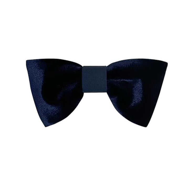 Men's Luxurious Double Layers Velvet Bow Tie