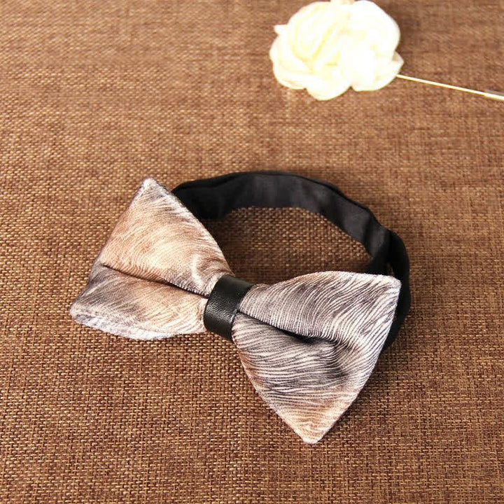 Men's Chic Luxury Velvet Banquet Suit Bow Tie