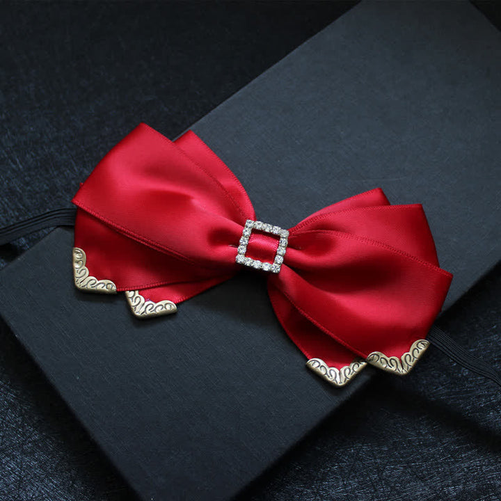 Men's Noble Classical Triple Layered Marriage Bow Tie