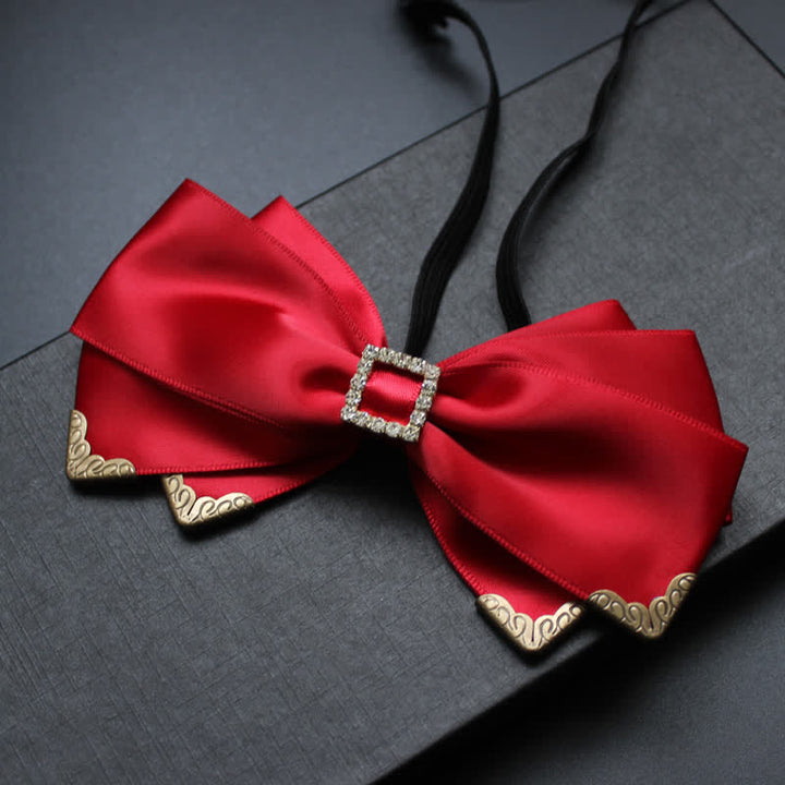 Men's Noble Classical Triple Layered Marriage Bow Tie