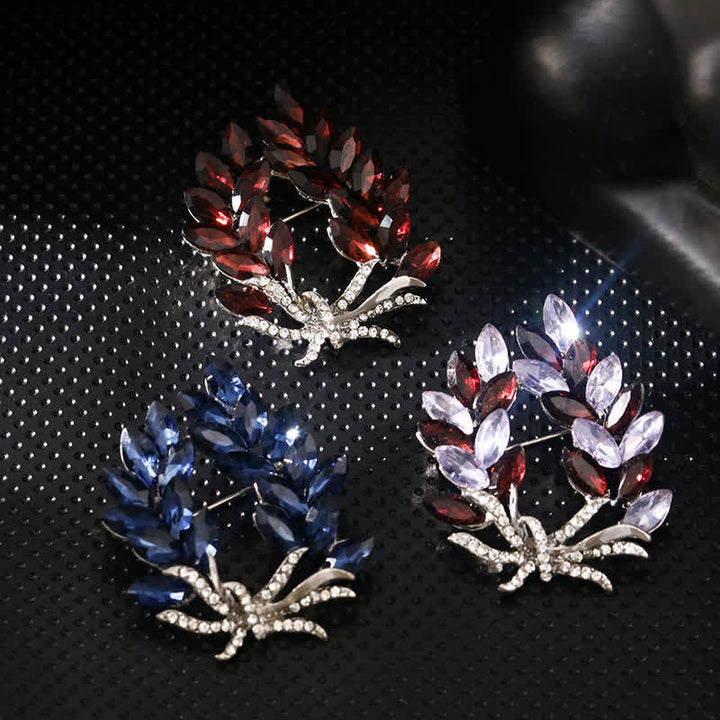 Women's Luxury Wheat Ear Bouquet Brooch