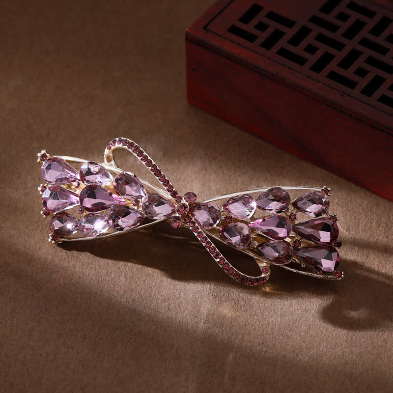 Women's Sparkling Glitter Crystal Hair Clip