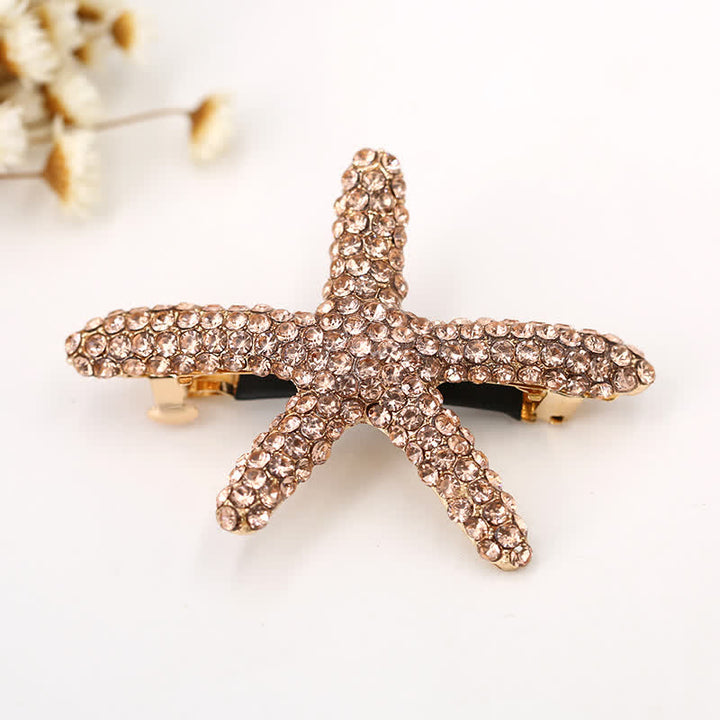 Women's Diamante Sea Marine Animal Life Hair Clip