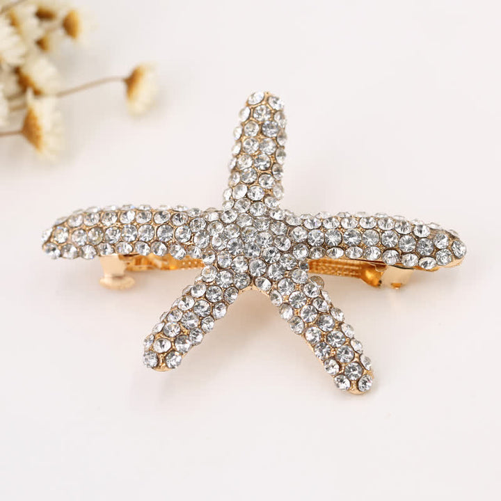 Women's Diamante Sea Marine Animal Life Hair Clip