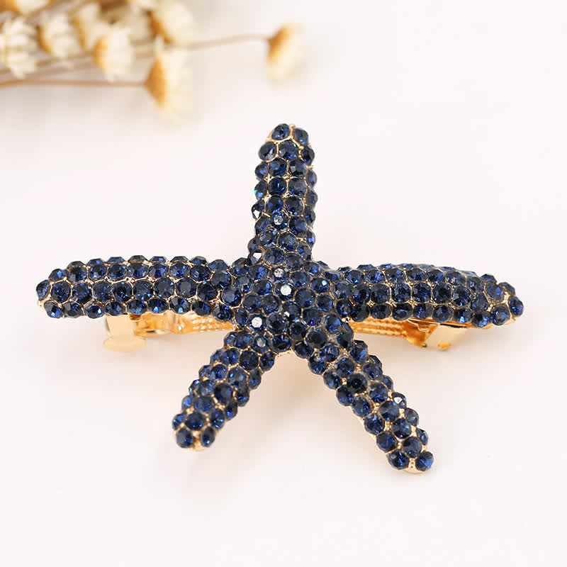 Women's Diamante Sea Marine Animal Life Hair Clip