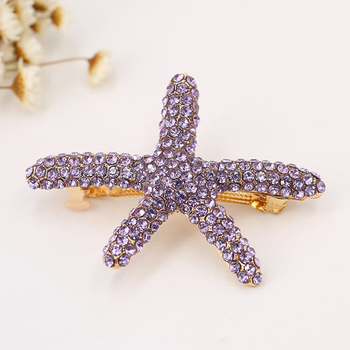 Women's Diamante Sea Marine Animal Life Hair Clip