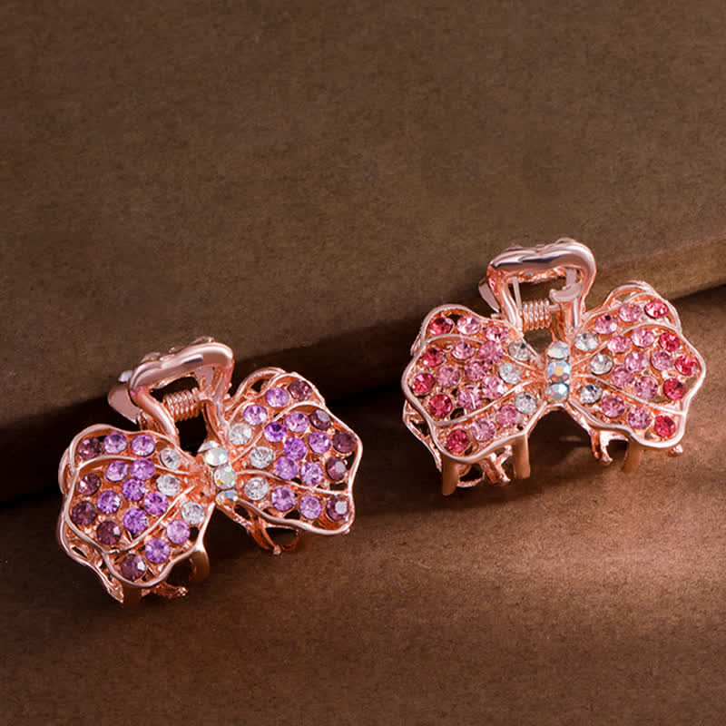 Women's Bling Bow-Knot Hair Claw Hair Clip - image 7
